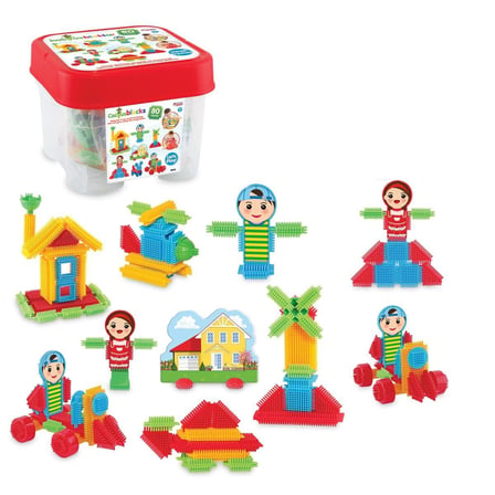 03316 KAKTÜS BLOKLAR KA 80PCS