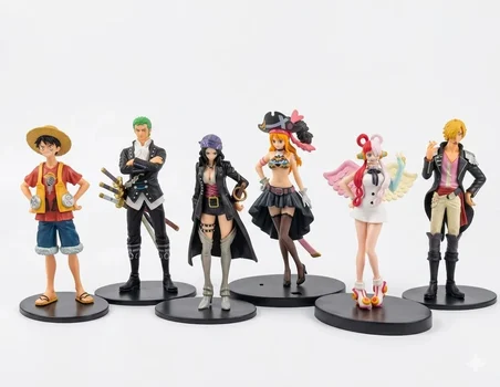 Robin One Piece 6lı Anime Figür Set 779L