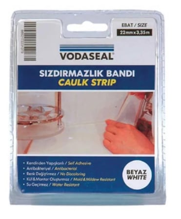 Küvet Kenar Sızdırmazlık Bandı 22 mm 3,35 Metre