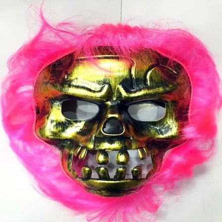 Cadılar Bayramı Pembe lı Maske