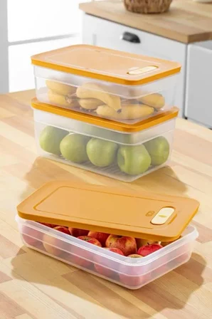 Tupper Model - Vakumlu - Mikrodaa Buzluk Saklama Kabı 3,8LT