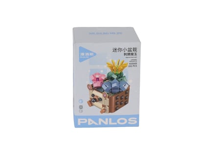 P955009 PANLOS HAYVAN SAKSILARI BUKET SETLERİ FARE 281 PARÇA BLK OYUNCAK