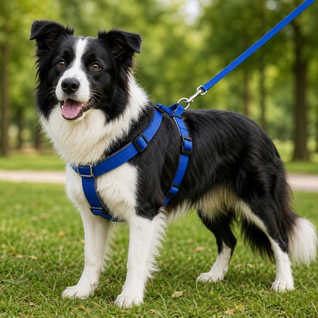 Gezdirme Kayışlı Dokuma Köpek Göğüs Tasma Seti 40*60-110 cm Mi