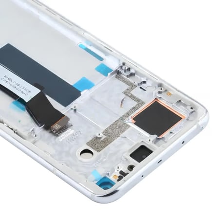 Tkgz Xiaomi Mİ 10T Uyumlu Lcd Ekran Dokunmatik SERVİCE PACK LCD Ekran - FULL ÇITALI GÜMÜŞ + TAMİR SETİ