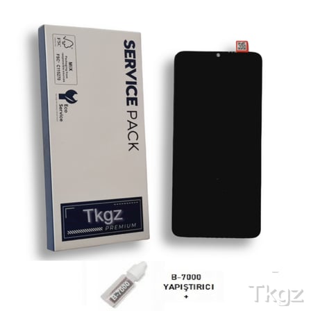 Tkgz Infinix HOT 60İ Uyumlu Lcd Ekran Dokunmatik SERVİCE PACK LCD Ekran + B-7000