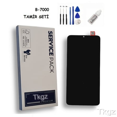 Tkgz Xiaomi Redmi Mİ13 T Uyumlu Lcd Ekran Dokunmatik SERVİCE PACK LCD Ekran + B-7000 + TAMİR SETİ