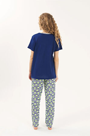 Kısa Kol Kadın Pijama Takım Bpj1901