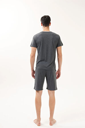 VİSKON 3'LÜ ERKEK PİJAMA TAKIMI