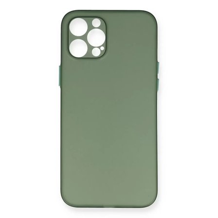 İphone 12 Pro Max Kılıf Pp Ultra İnce Kapak - Yeşil