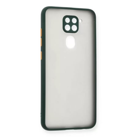 Xiaomi Redmi Note 9 Kılıf Montreal Silikon Kapak - Yeşil