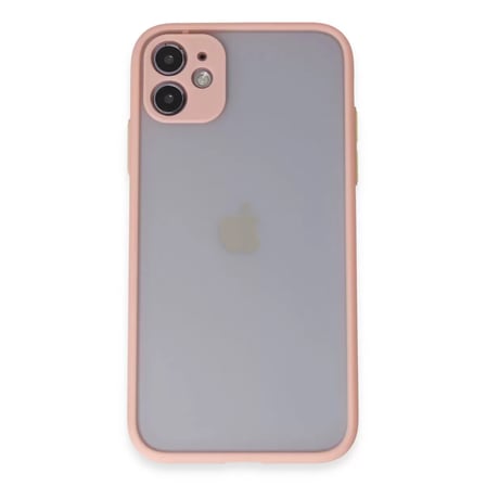 İphone 11 Kılıf Montreal Silikon Kapak - Pembe