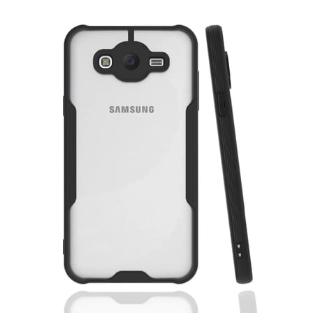 Samsung Galaxy J7 Kılıf Platin Silikon - Siyah