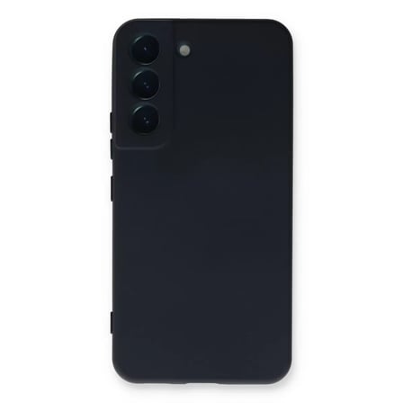 Samsung Galaxy S22 Plus Kılıf Nano İçi Kadife Silikon - Lacivert