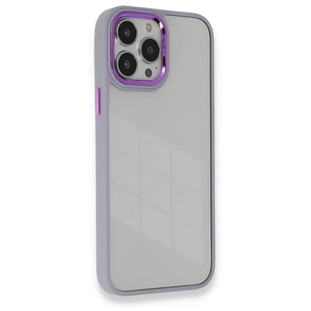 İphone 13 Pro Kılıf Dora Kapak - Lila