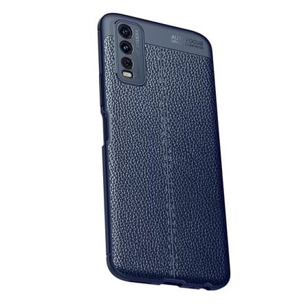Vivo Y11s Kılıf Auto Focus Kapak - Lacivert
