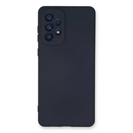 Samsung Galaxy A53 5g Kılıf Nano İçi Kadife Silikon - Lacivert