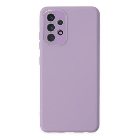 Samsung Galaxy A33 5g Kılıf Lansman Glass Kapak - Lila