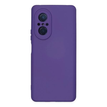 Huawei Nova 9 Se Kılıf Nano İçi Kadife Silikon - Mor