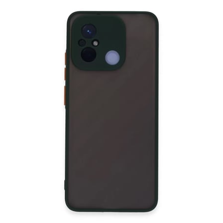 Xiaomi Redmi 12c Kılıf Montreal Silikon Kapak - Yeşil