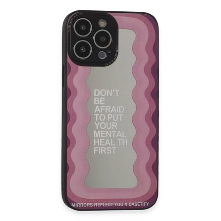 İphone 13 Pro Max Kılıf Mirror Desenli Kapak - Mirror - 11