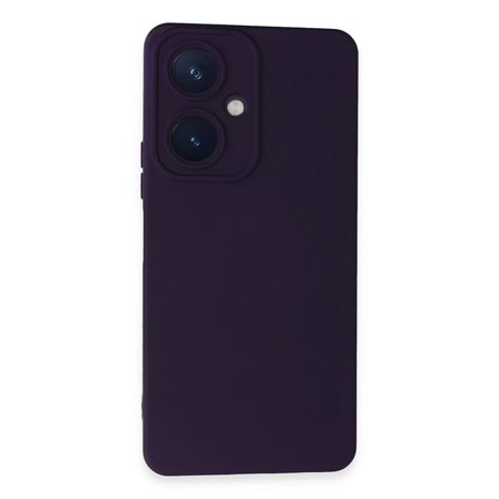 Vivo Y27 Kılıf Nano İçi Kadife Silikon - Mor