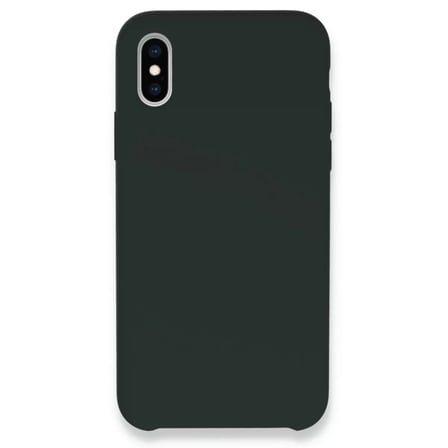 İphone Xs Max Kılıf Lansman Legant Silikon - Koyu Yeşil