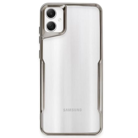 Samsung Galaxy A05 Kılıf Boyi Silikon Kapak - Titan Gri