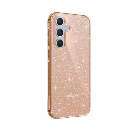 Samsung Uyumlu Galaxy A25 5g Kılıf Glow Kapak - Turuncu