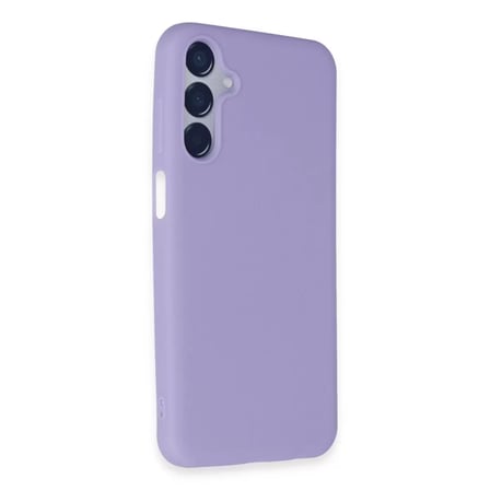 Samsung Galaxy M15 Kılıf First Silikon - Lila