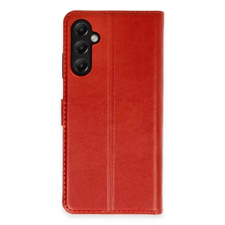 Samsung Uyumlu Galaxy A05s Kılıf Trend S Plus Kapaklı Kılıf - Kırmızı