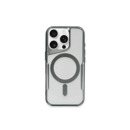 İphone 14 Pro Kılıf Boyi Magsafe Silikon Kapak - Yeşil