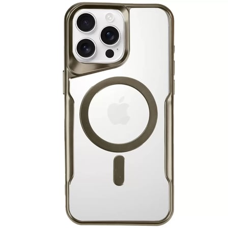 İphone 16 Pro Kılıf Boyi Magsafe Silikon Kapak - Desert