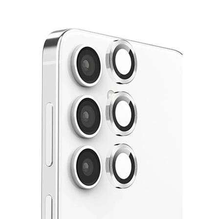 Samsung Galaxy S25 Plus Raze Metal Kamera Lens - Gümüş