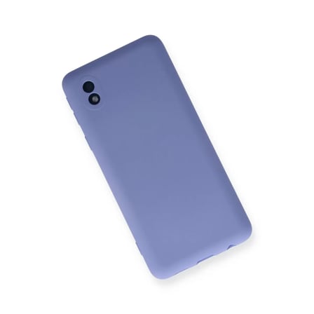 Samsung Galaxy A01 Core Kılıf Nano İçi Kadife Silikon - Lila