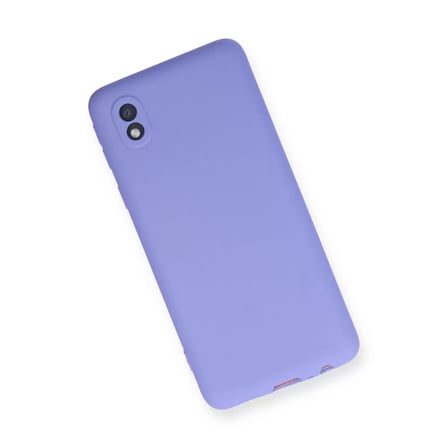 Samsung Galaxy A01 Core Kılıf First Silikon - Lila