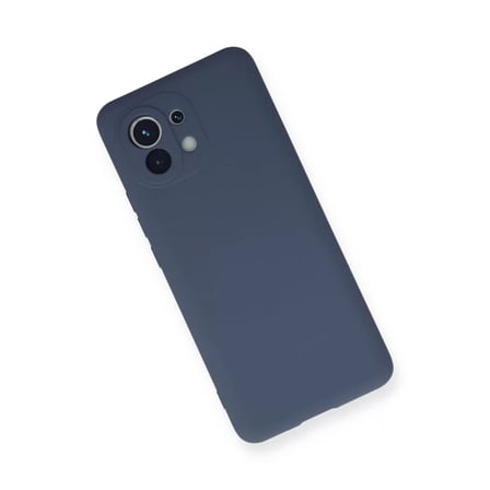Xiaomi Mi 11 Kılıf Nano İçi Kadife Silikon - Gri