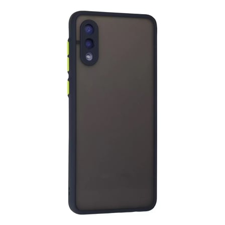 Samsung Galaxy A02 Kılıf Montreal Silikon Kapak - Lacivert