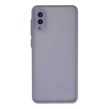 Samsung Galaxy A02 Kılıf Montreal Silikon Kapak - Gri