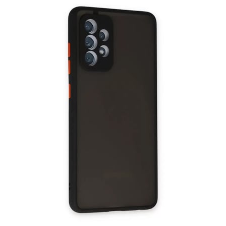 Samsung Galaxy A32 Kılıf Montreal Silikon Kapak - Siyah