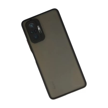 Xiaomi Redmi Note 10 Pro Kılıf Montreal Silikon Kapak - Siyah
