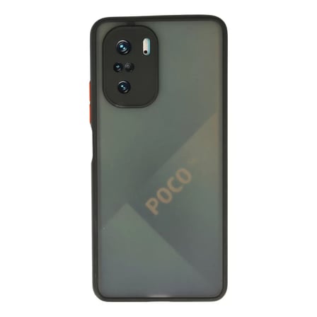 Xiaomi Uyumlu Poco F3 Kılıf Montreal Silikon Kapak - Siyah