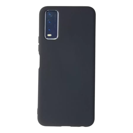 Vivo Y11s Kılıf Nano İçi Kadife Silikon - Gri