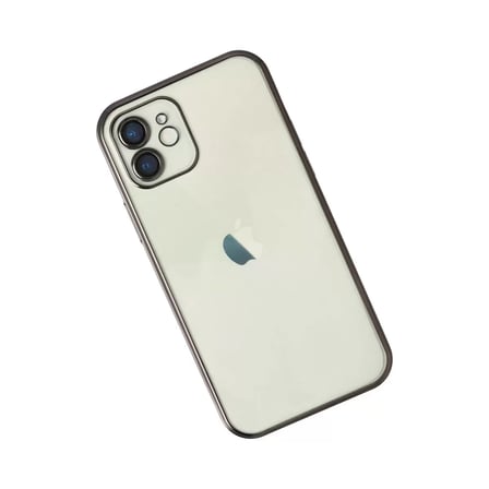 İphone 12 Kılıf Razer Lensli Silikon - Siyah