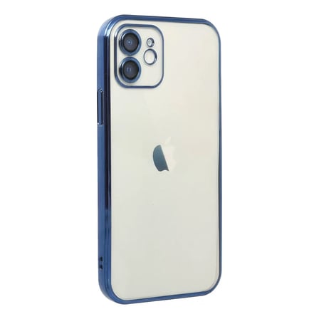 İphone 12 Kılıf Razer Lensli Silikon - Lacivert