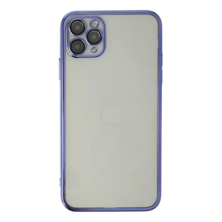 İphone 11 Pro Kılıf Razer Lensli Silikon - Mor