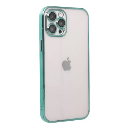 İphone 12 Pro Max Kılıf Razer Lensli Silikon - Yeşil