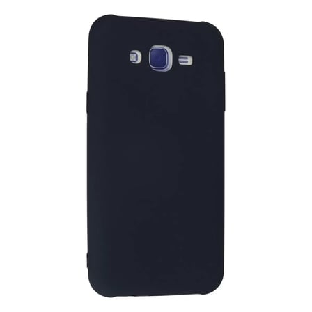 Samsung Galaxy J7 Kılıf Nano İçi Kadife Silikon - Lacivert