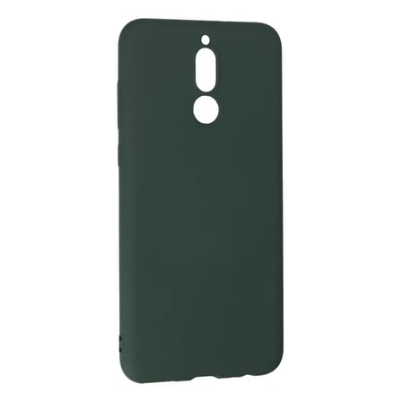 Huawei Mate 10 Lite Kılıf Nano İçi Kadife Silikon - Koyu Yeşil