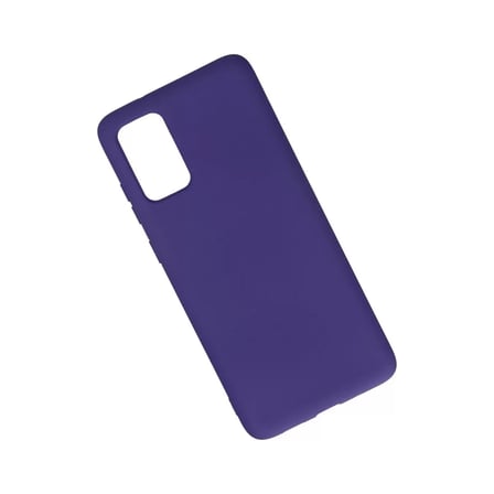 Samsung Galaxy S20 Plus Kılıf Nano İçi Kadife Silikon - Mor