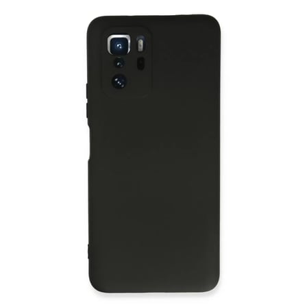 Xiaomi Poco X3 Gt Kılıf Nano İçi Kadife Silikon - Siyah